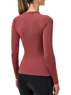 Equestrian Stockholm Dynamic Base Layer Soft Rouge