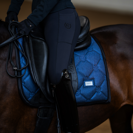 Equestrian Stockholm Dressage Saddle Pad Polar Night Glimmer