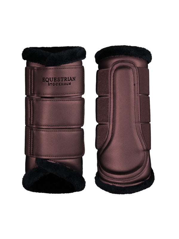 Equestrian Stockholm Fleece Brushing Boots Endless Glow