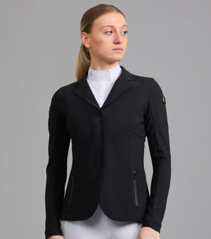 Premier Equine Evinco Ladies Competition Jacket Jet Black