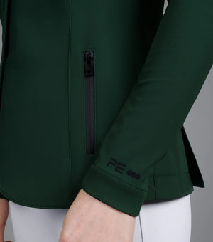 Premier Equine Evinco Ladies Competition Jacket Alpine Green