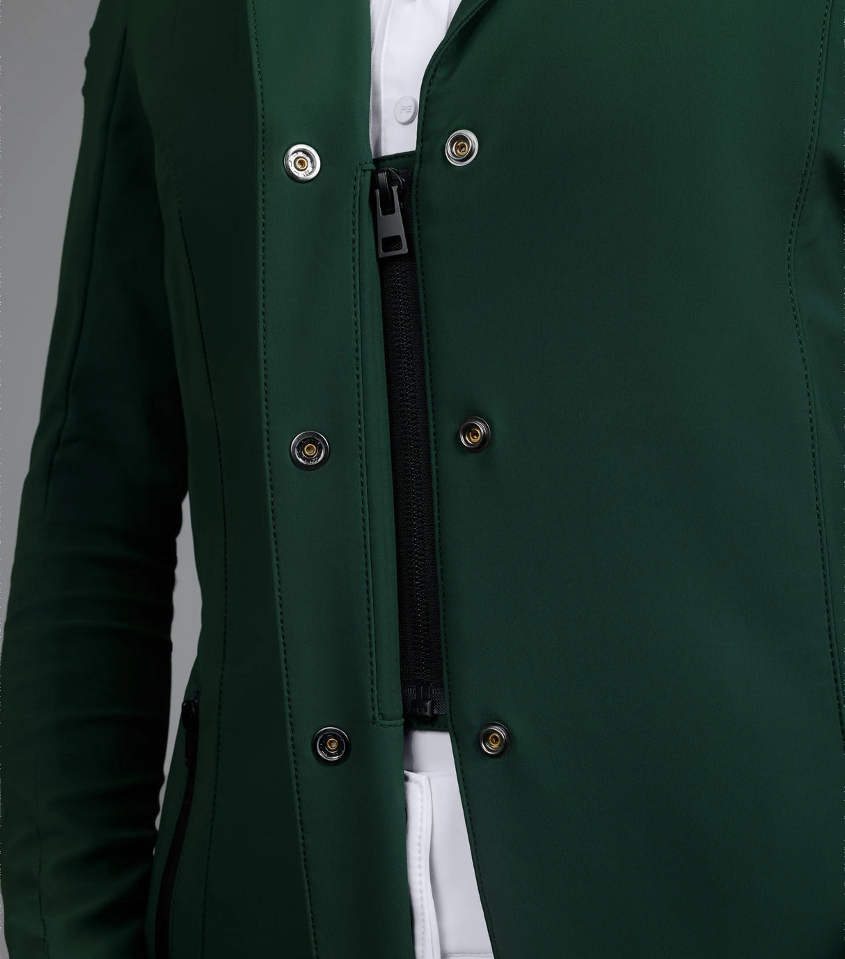 Premier Equine Evinco Ladies Competition Jacket Alpine Green