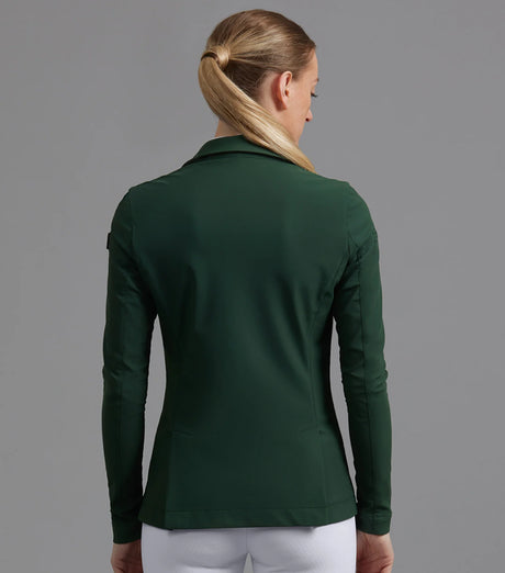 Premier Equine Evinco Ladies Competition Jacket Alpine Green