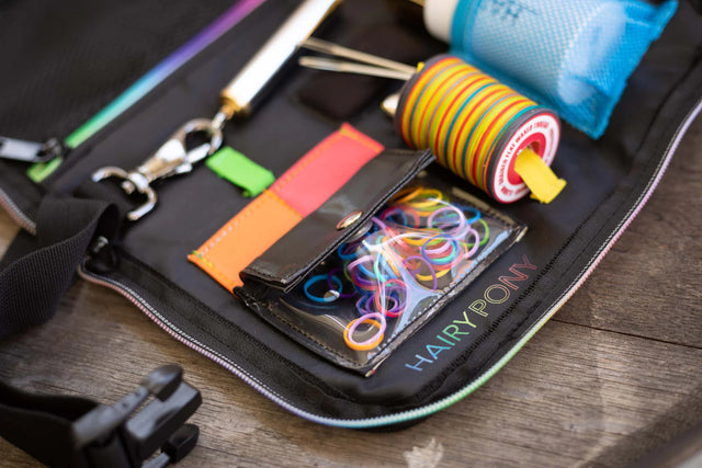 Hairy Pony Kids Rainbow Plaiting Bands