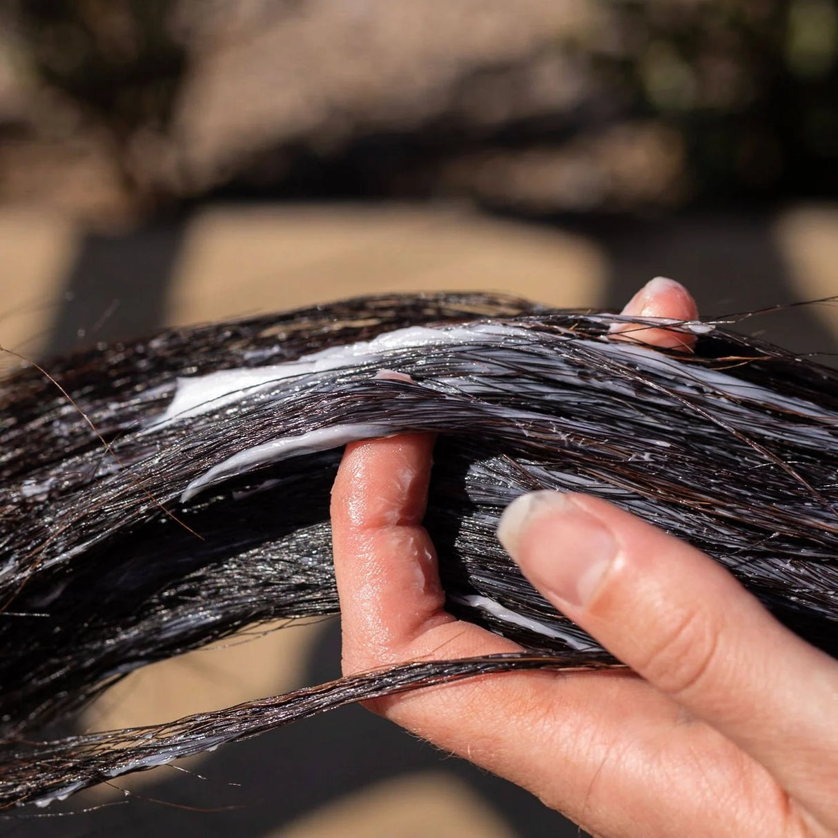 Hairy Pony Hair Repair - Raspberry & Sweet Pomegranete