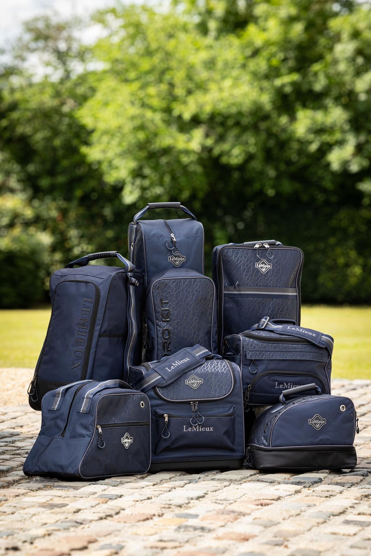 LeMieux Elite Wellington Boot Bag Navy