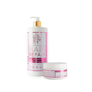 Hairy Pony Hair Repair - Raspberry & Sweet Pomegranete