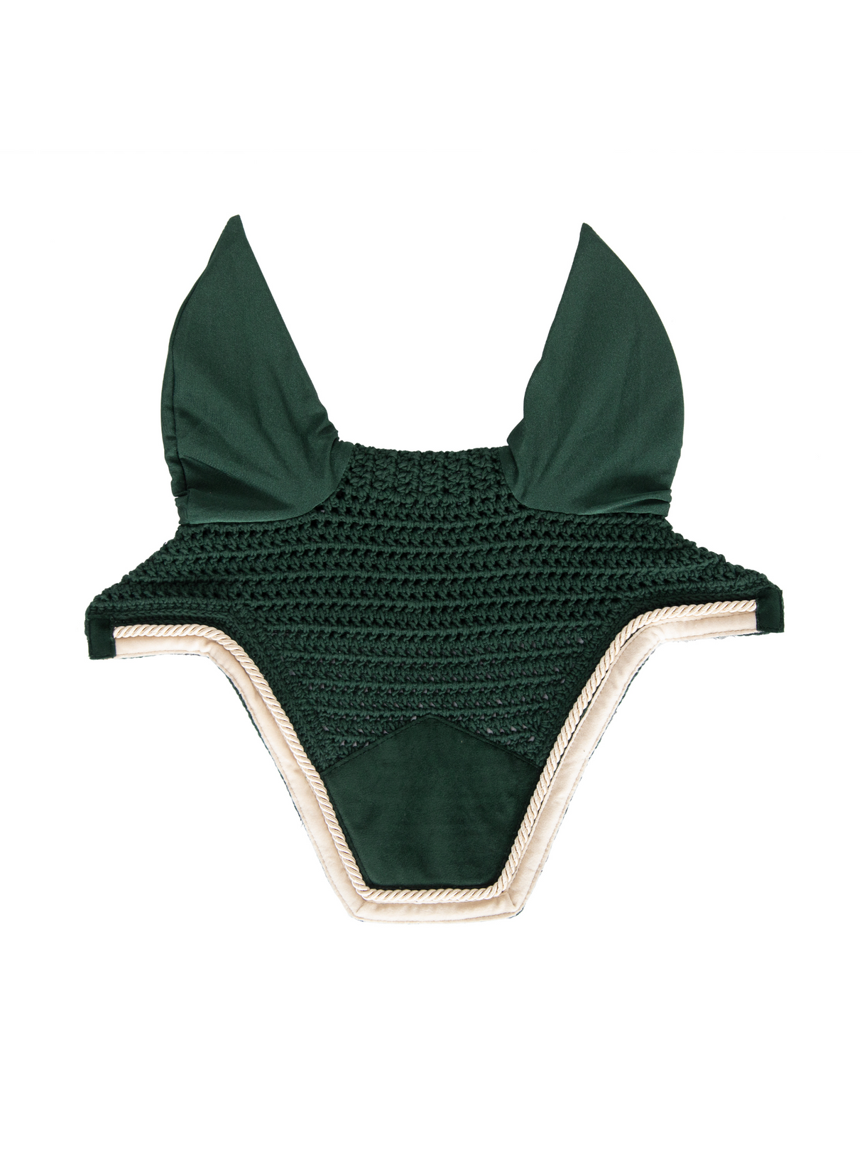 Kentucky Velvet Contrast Ear Bonnet Pine Green