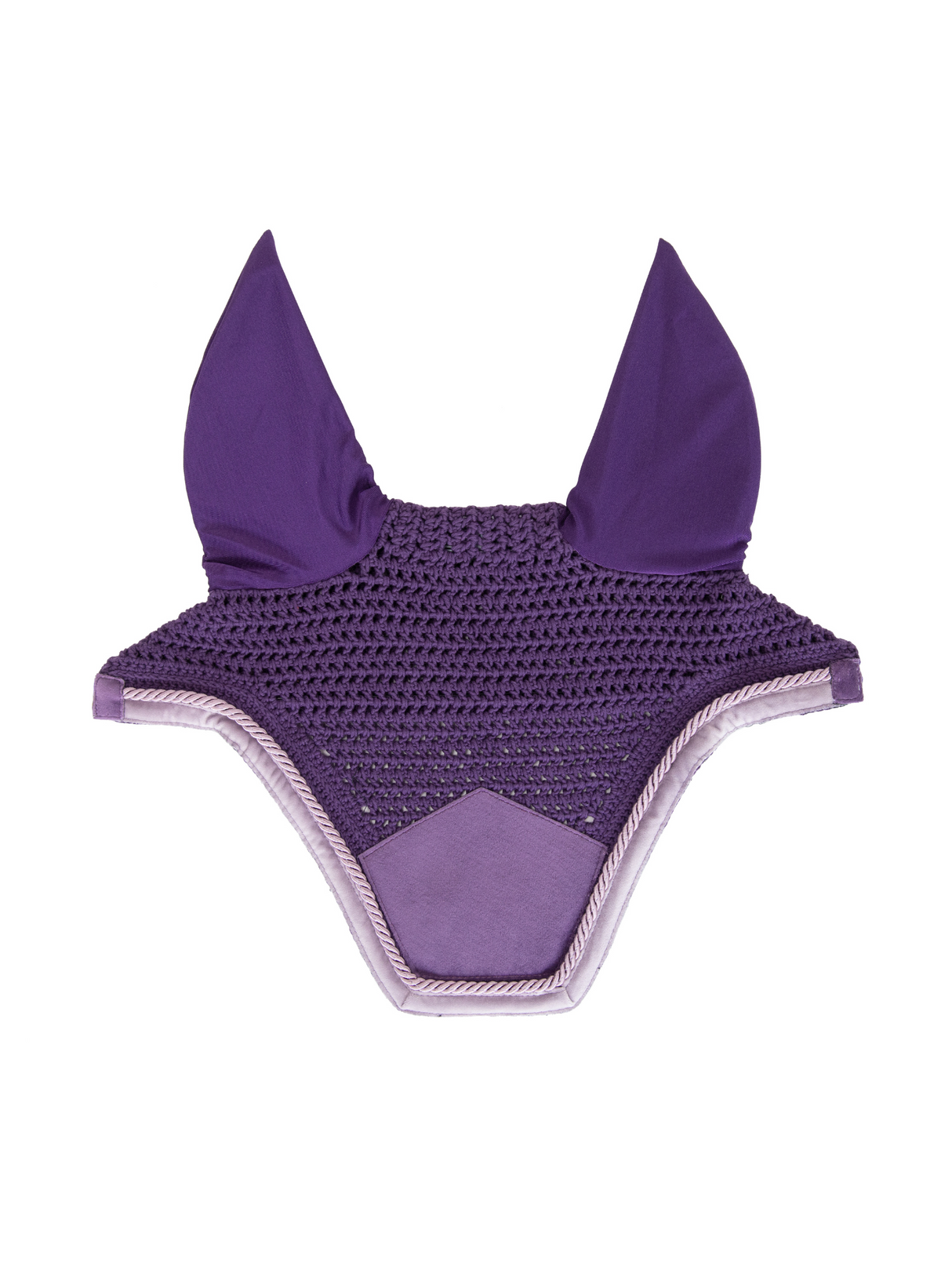 Kentucky Velvet Contrast Ear Bonnet Royal Purple
