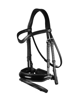 Dy'on Patent Large Crank Noseband Bridle With Flash