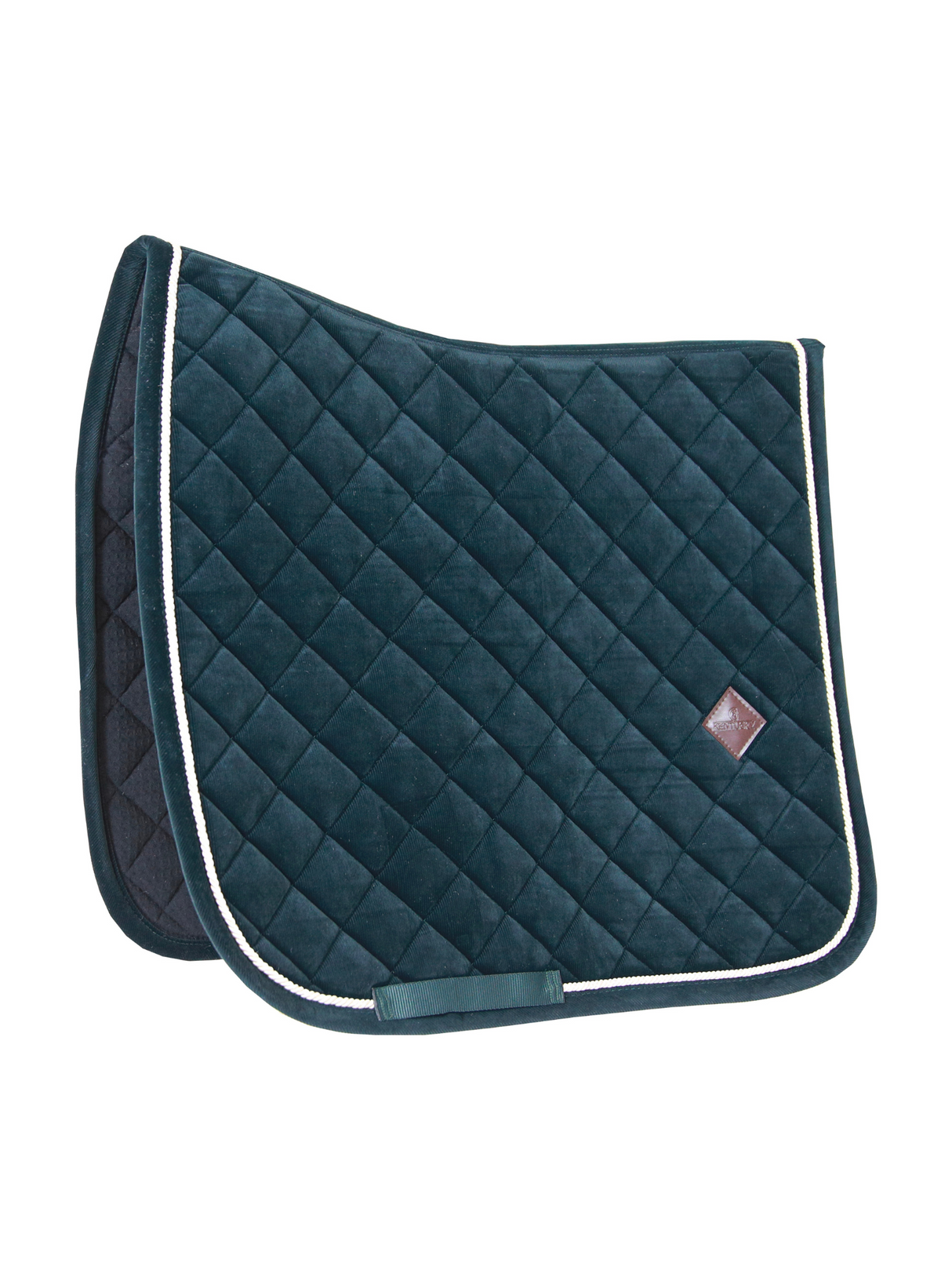 Kentucky Corduroy Dressage Saddle Pad Green