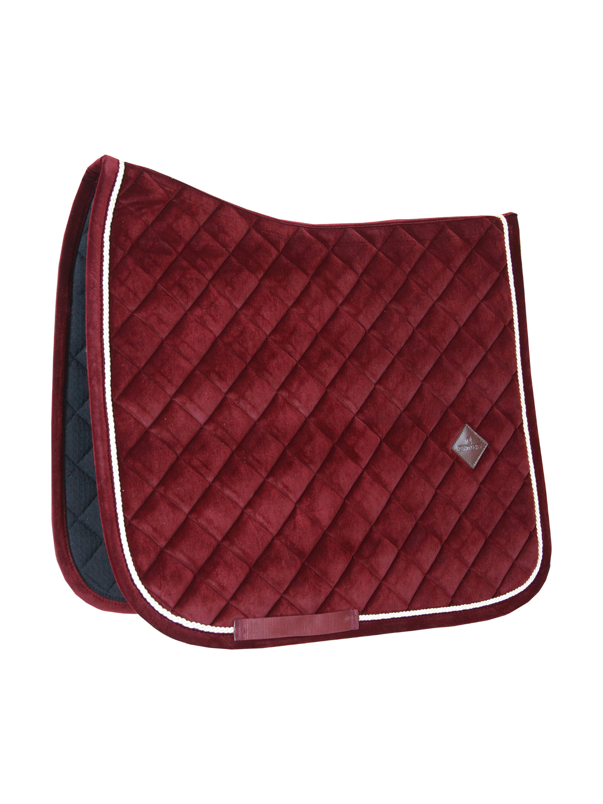 Kentucky Corduroy Dressage Saddle Pad Bordeaux