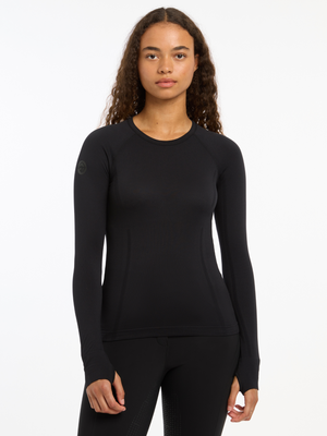 LeMieux Britney Seamless Long Sleeve Top Black