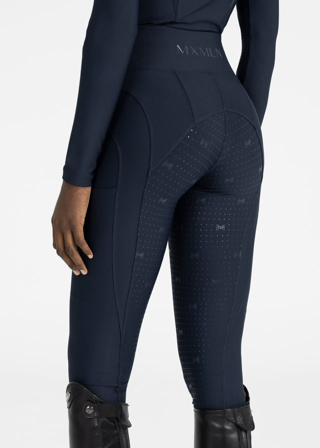 Maximilian Outline Riding Leggings Atlantic