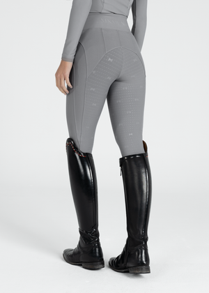 Maximilian Outline Riding Leggings Titanium
