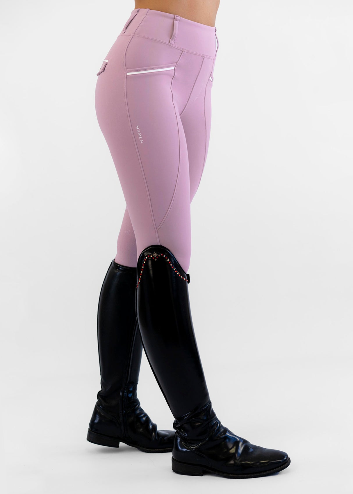 Maximilian Pro Riding Leggings Mauve
