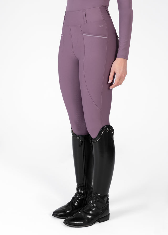 Maximilian Pro Riding Leggings Plum