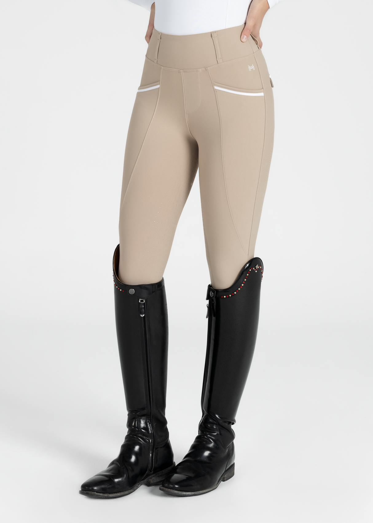 Maximilian Pro Riding Leggings Beige