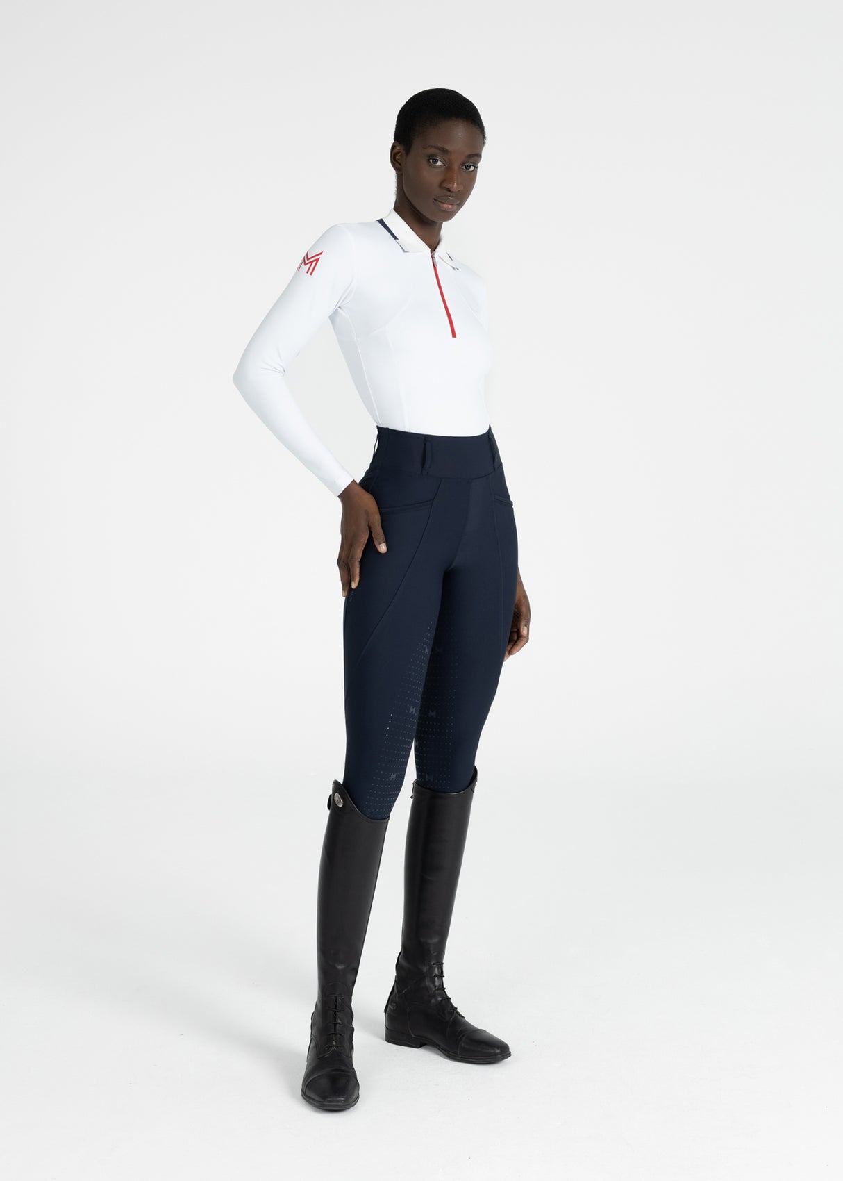 Maximilian Pro Riding Leggings Atlantic