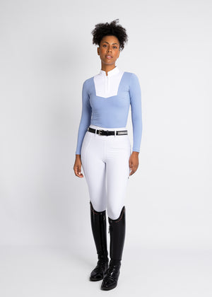 Maximilian Studio Riding Leggings White