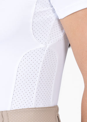Maximilian Aero Short Sleeve Base Layer White