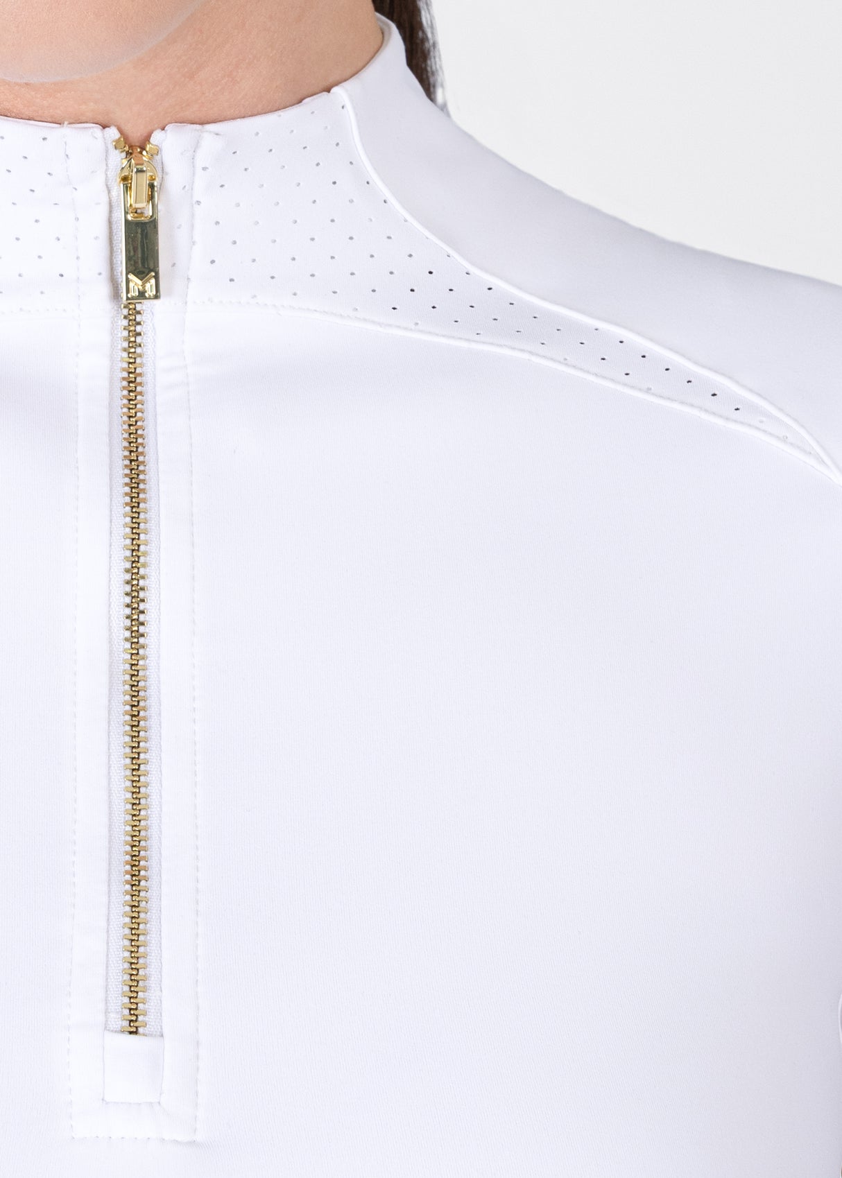 Maximilian Aero Short Sleeve Base Layer White