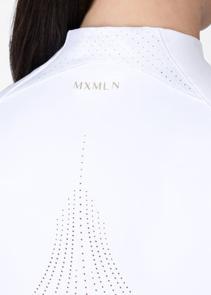 Maximilian Aero Short Sleeve Base Layer White