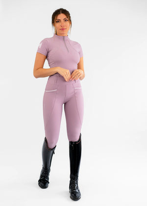 Maximilian Short Sleeve Base Layer Mauve