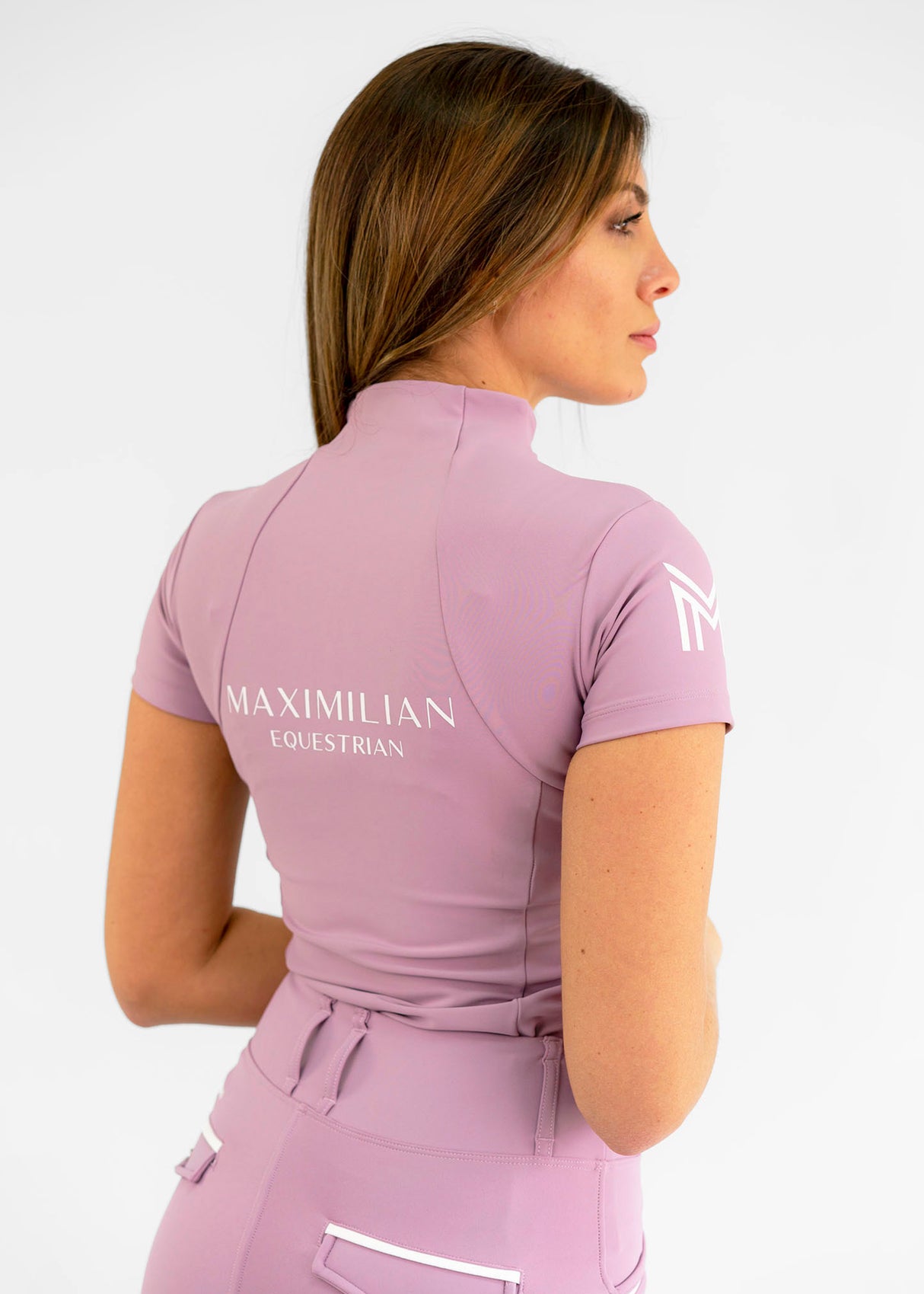 Maximilian Short Sleeve Base Layer Mauve