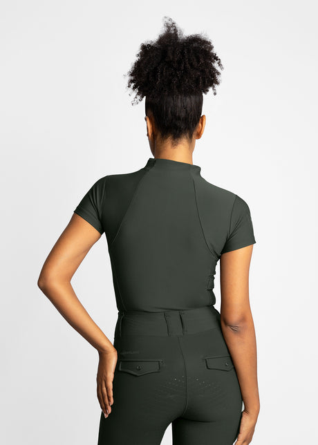 Maximilian Short Sleeve Base Layer Hunter Green