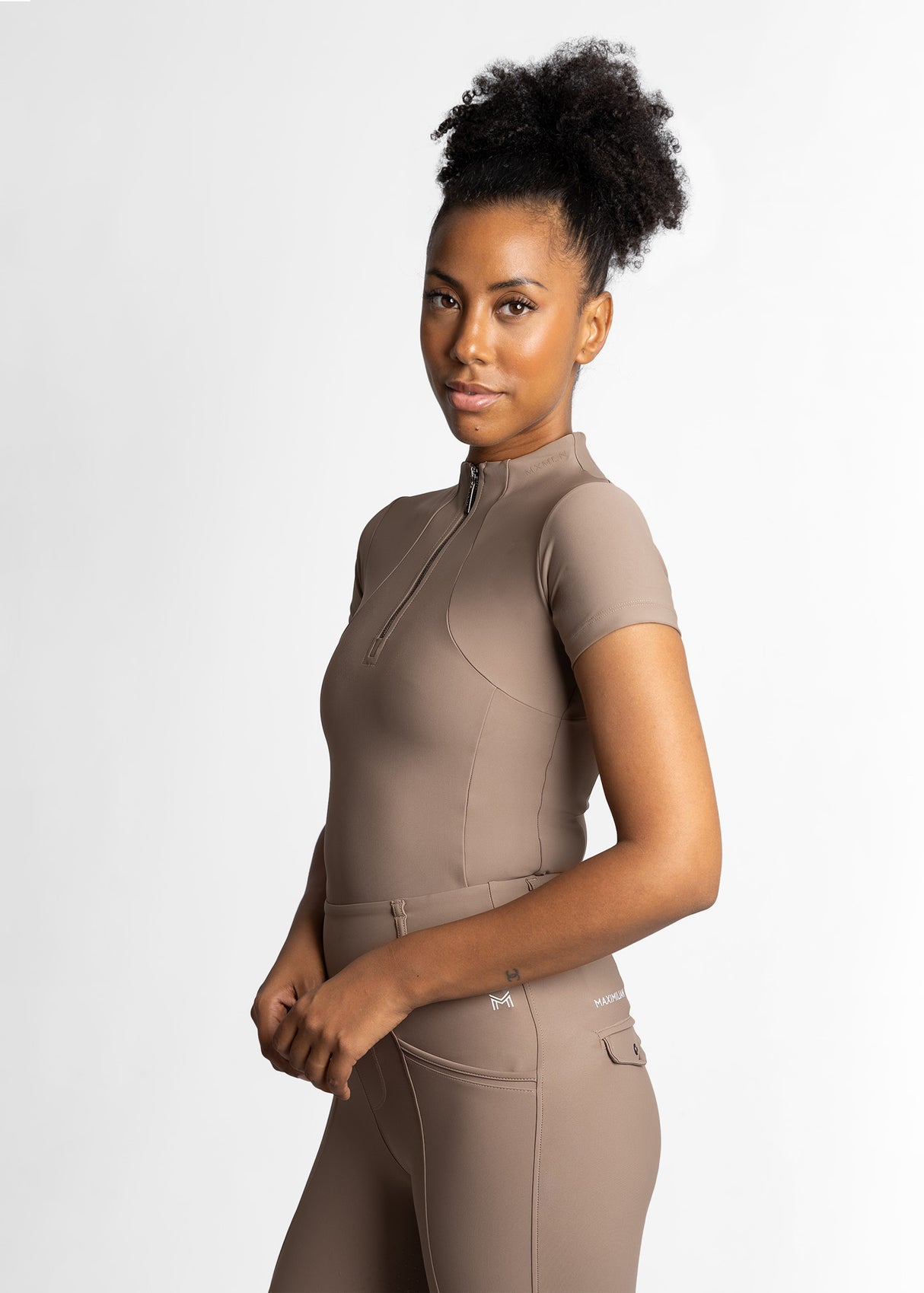 Maximilian Short Sleeve Base Layer Nougat