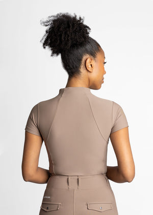 Maximilian Short Sleeve Base Layer Nougat