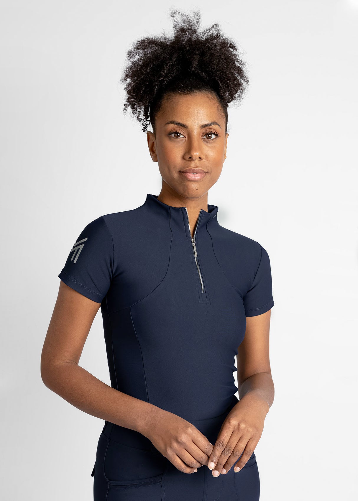 Maximilian Short Sleeve Base Layer Navy