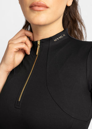 Maximilian Short Sleeve Base Layer Black/Gold