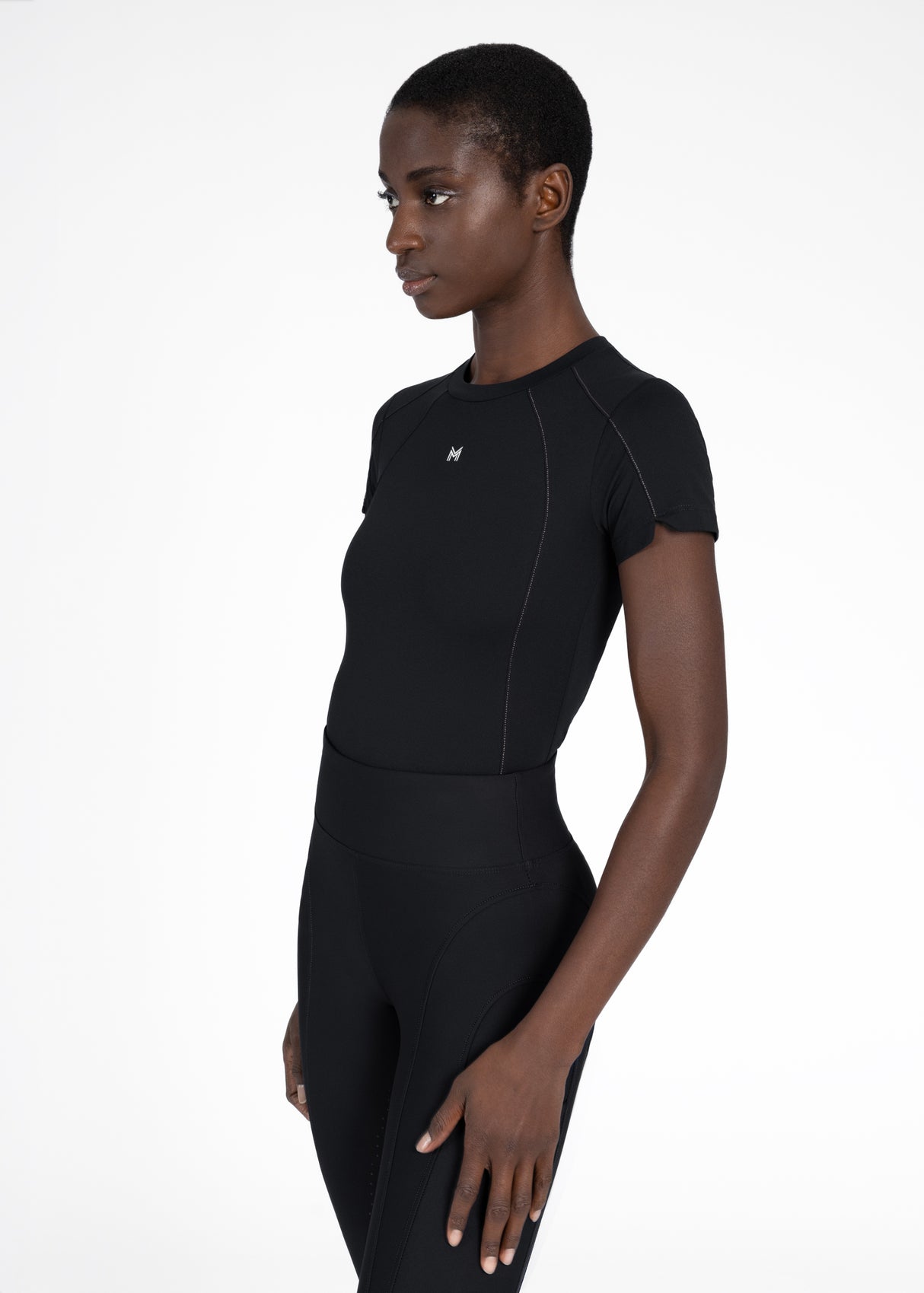 Maximilian Kova Technical T-Shirt Black