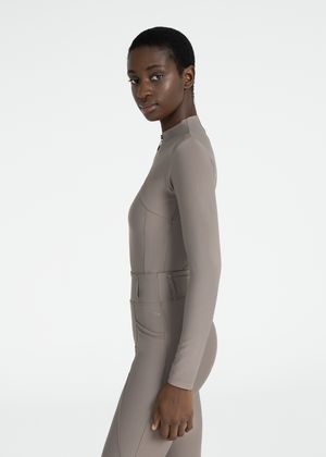 Maximilian Long Sleeve Base Layer Taupe