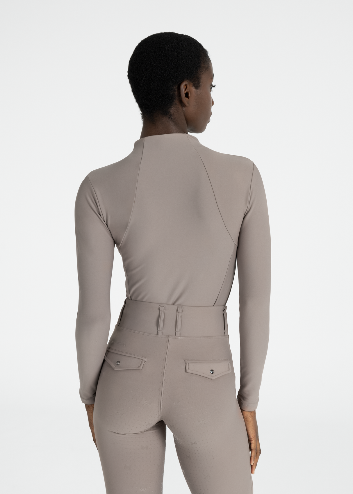 Maximilian Long Sleeve Base Layer Taupe