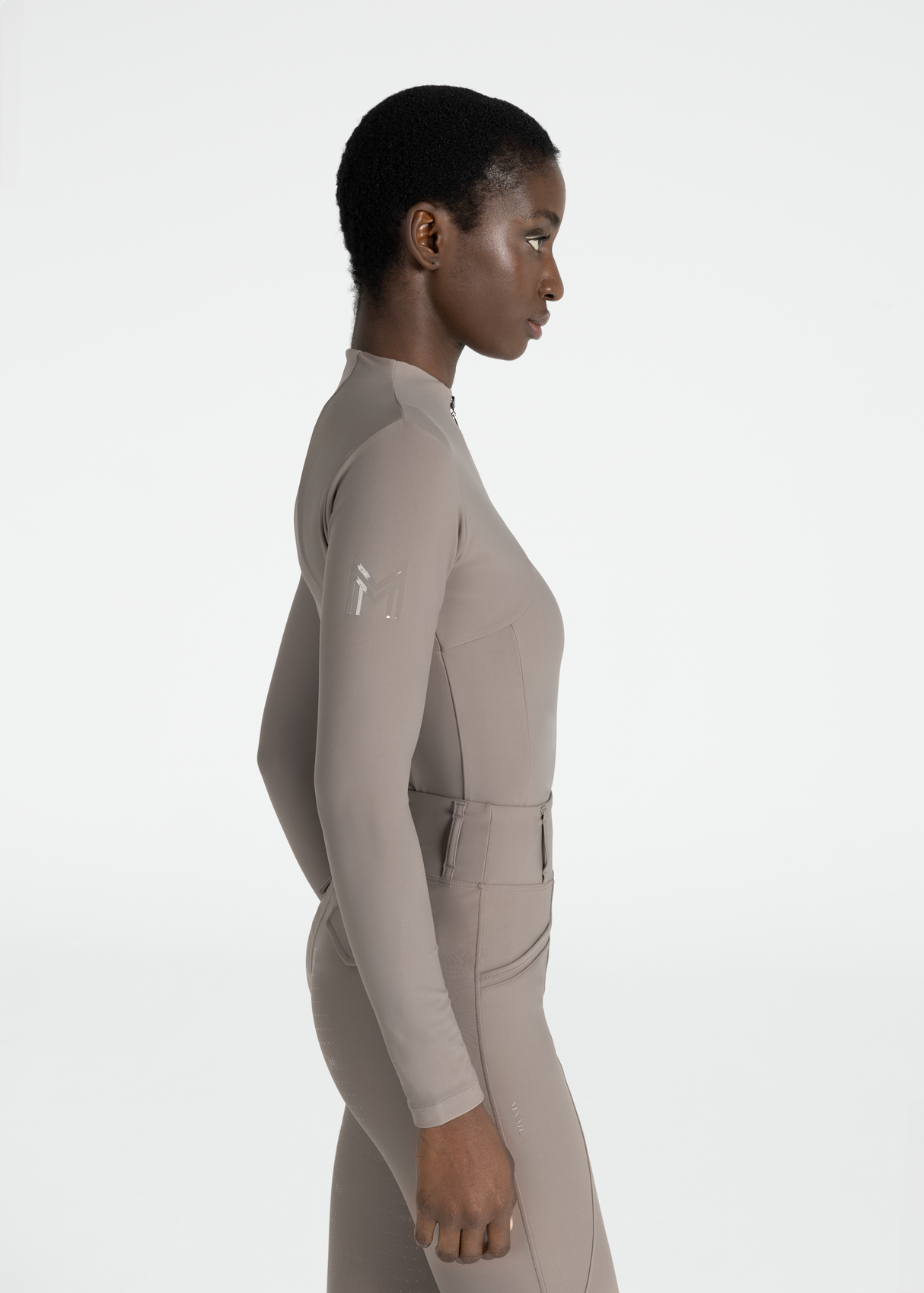 Maximilian Long Sleeve Base Layer Taupe