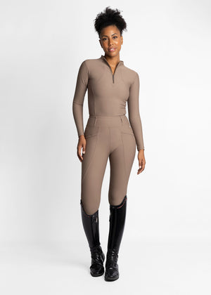 Maximilian Long Sleeve Base Layer Nougat