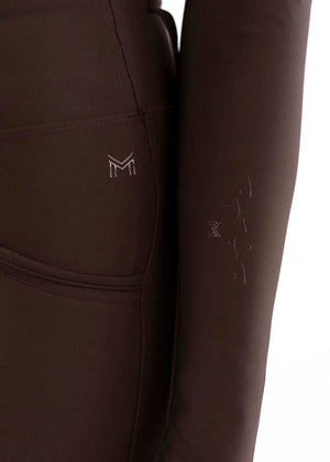 Maximilian Long Sleeve Base Layer Chocolate
