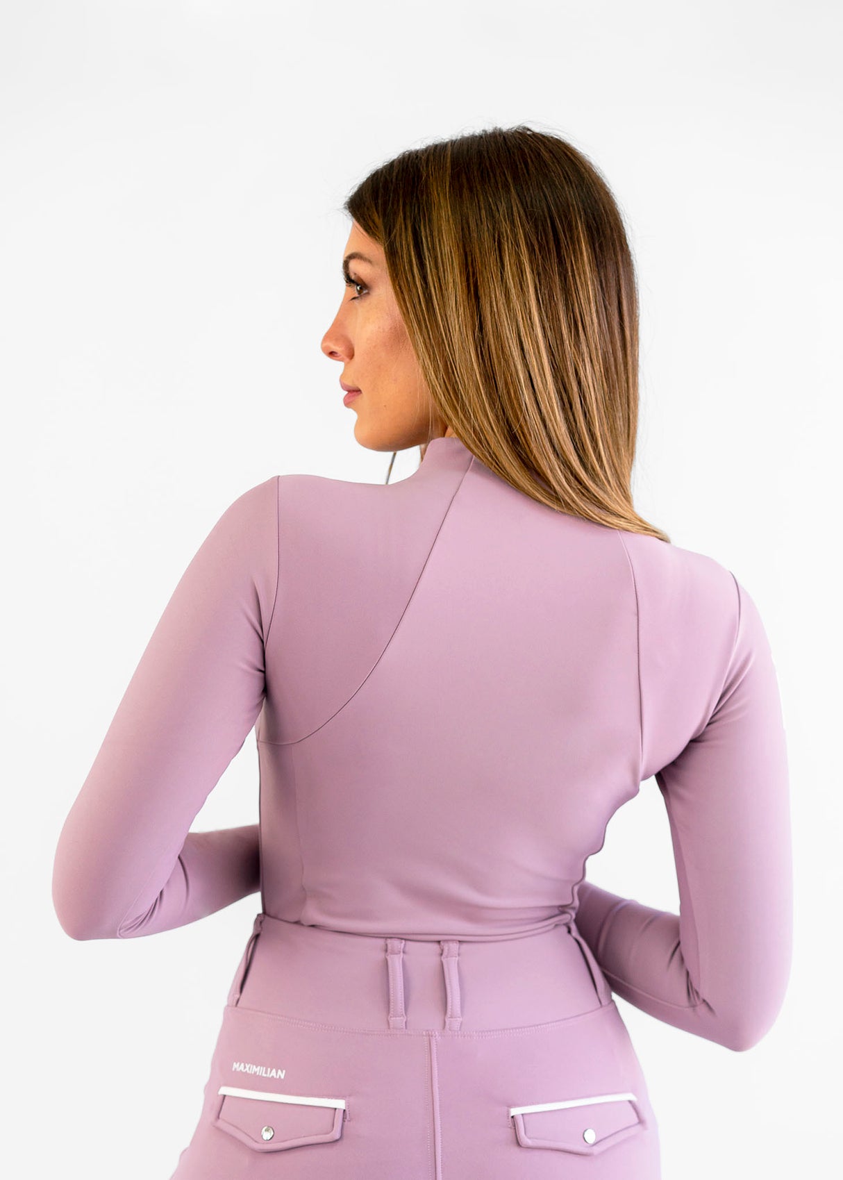 Maximilian Long Sleeve Base Layer Mauve