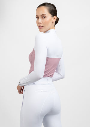 Maximilian Era Long Sleeve Show Shirt Mauve