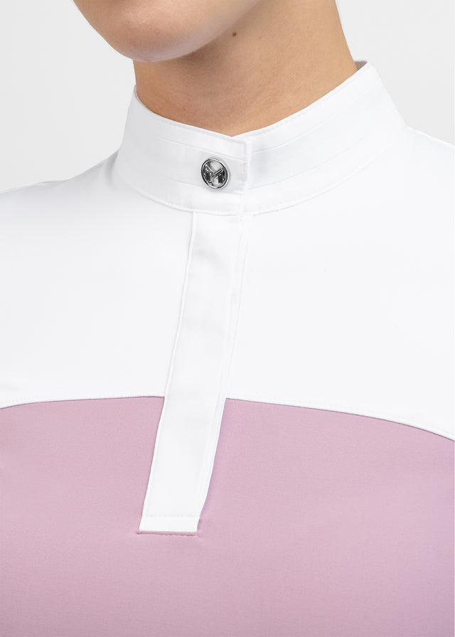 Maximilian Era Long Sleeve Show Shirt Mauve