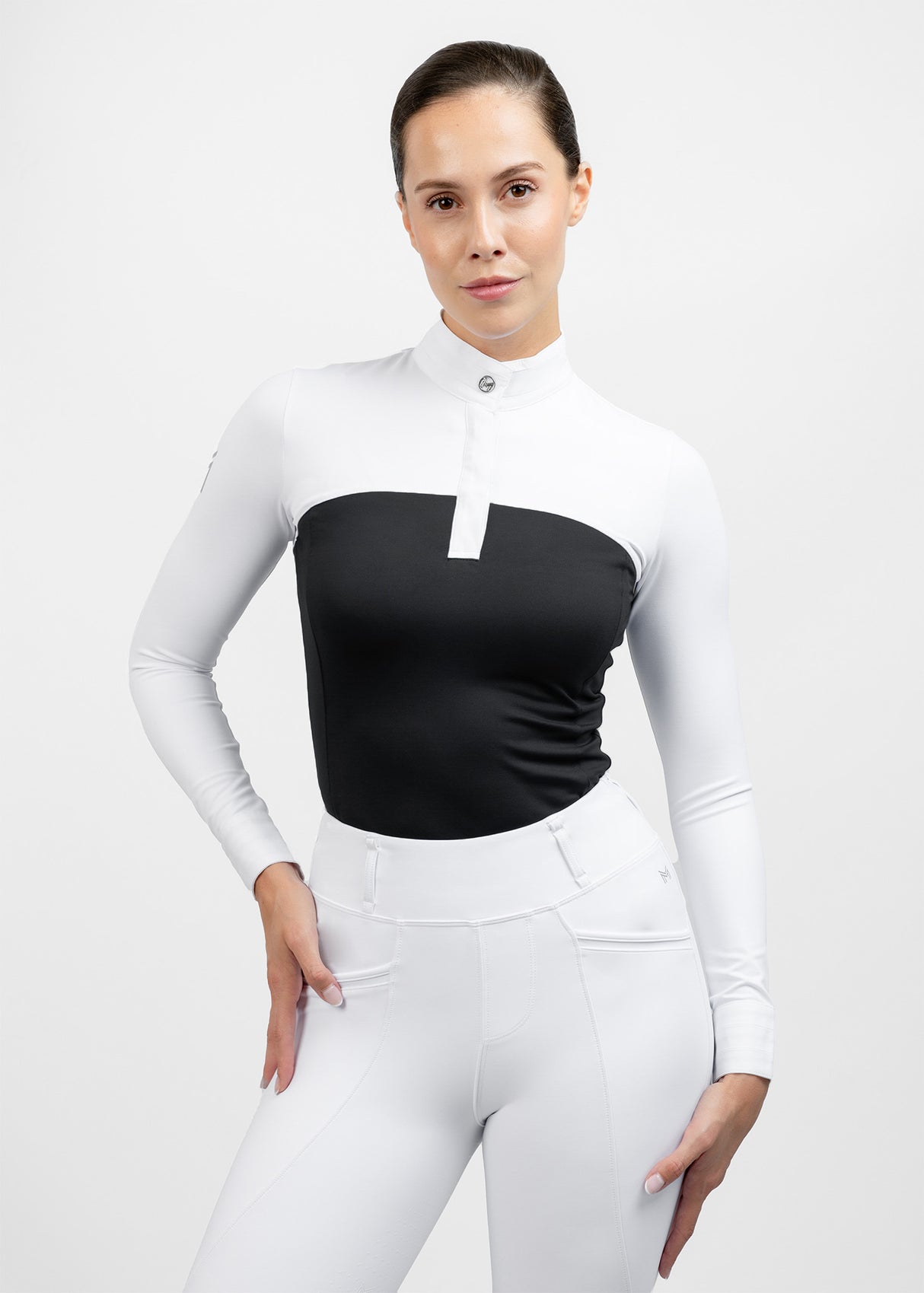 Maximilian Era Long Sleeve Show Shirt Black
