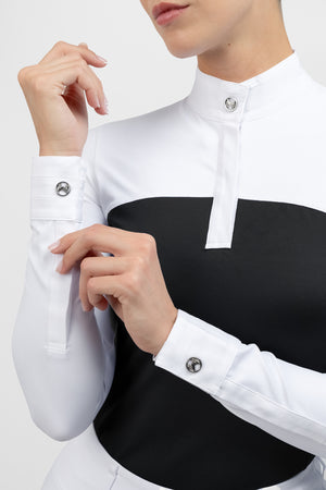 Maximilian Era Long Sleeve Show Shirt Black