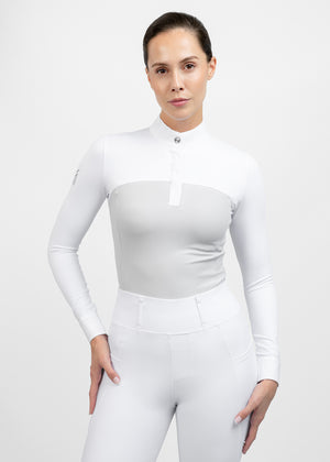 Maximilian Era Long Sleeve Show Shirt Glacier