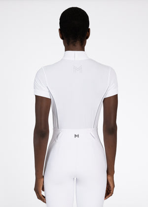 Maximilian Nova Short Sleeve Show Shirt White