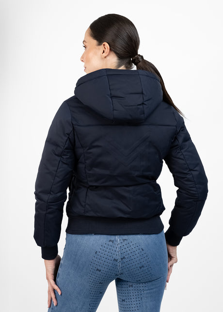 Maximilian Stereo Puffer Jacket Navy