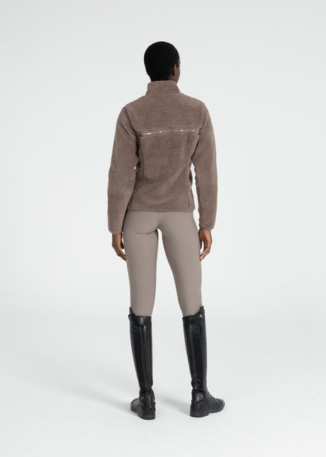 Maximilian Ciara Teddy Jacket Taupe