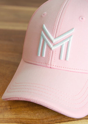 Maximilian Cap Pink/White